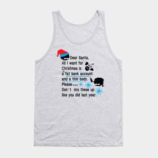 Funny New Year resolutions Tank Top